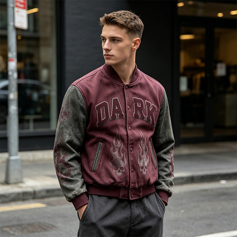 Vintage baseball jacket