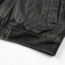 Custom Vintage Varsity Jacket PU Leather Patch Embroidery