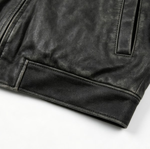 Custom Vintage Varsity Jacket PU Leather Patch Embroidery