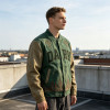 Custom Vintage Varsity Jacket PU Leather Patch Embroidery