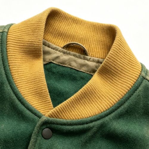 Custom Vintage Varsity Jacket With Embroidery and Patch