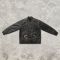 Custom Vintage Varsity Jacket With Rivet and Leather Patch