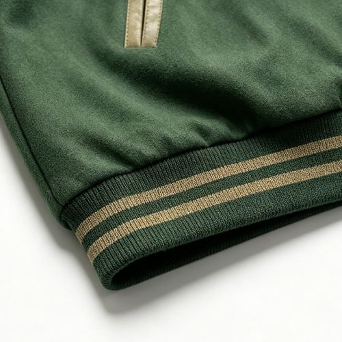 Custom Varsity Jacket PU Leather Patch Embroidery