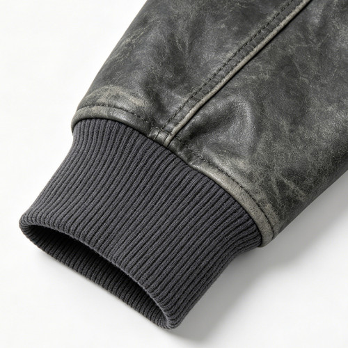 Custom Varsity Jacket PU Leather Towel Embroidery Patch