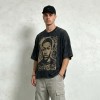Custom Vintage T-Shirt 100% Cotton Screen Print Wash