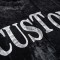 Custom Vintage T-Shirt 100% Cotton Crack Print Wash