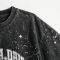 Custom Vintage T-Shirt 100% Cotton Splatter Crack Wash