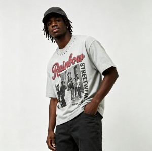 Custom Vintage T-Shirt 100% Cotton Rivet DTG Wash