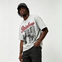 Custom Vintage T-Shirt 100% Cotton Rivet DTG Wash