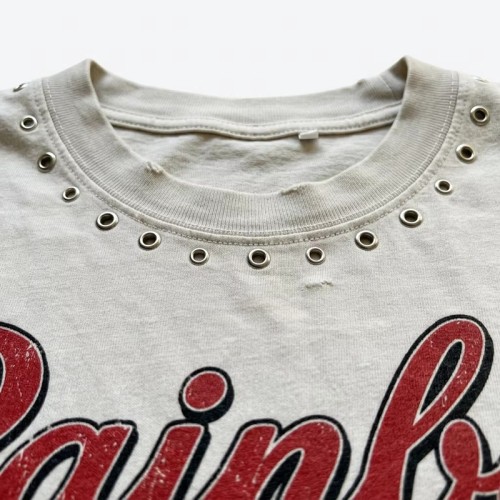Custom Vintage T-Shirt 100% Cotton Rivet DTG Wash