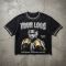 Custom Vintage T-Shirt 100% Cotton Rhinestone Rivet DTG Screen