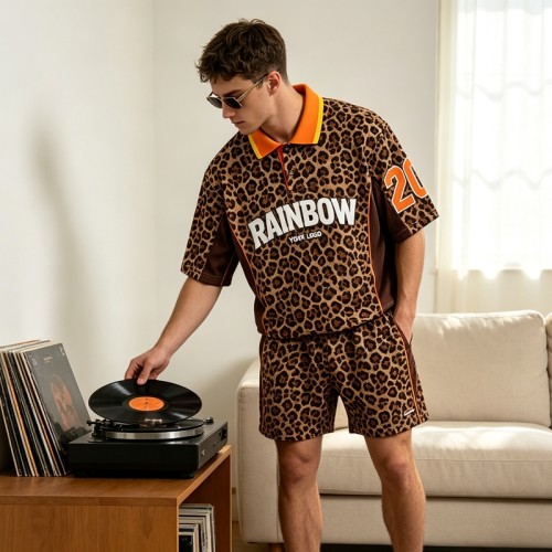 Custom T-Shirt 91% Polyester 9% Spandex Embroidery Patch
