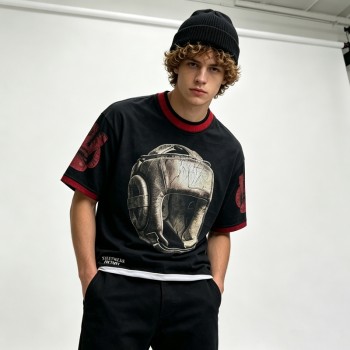 Custom Vintage T-Shirt 100% Cotton Garment Wash DTG