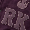Custom Vintage Varsity Jacket PU Leather Patch