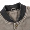 Custom Vintage Baseball Jacket 64C 21P 14PU 1SP Multi-Craft Embroidery