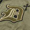 Custom Vintage Baseball Jacket 64C 21P 14PU 1SP Multi-Craft