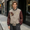 Custom Vintage Baseball Jacket 64C 21P 14PU 1SP Multi-Craft