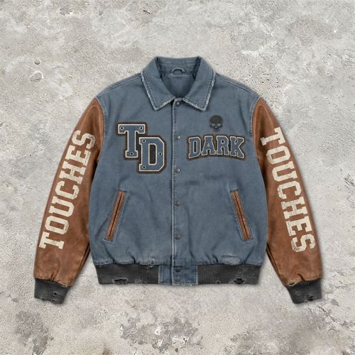 Custom Baseball Jacket 64C 21P 14PU 1SP