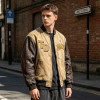 Custom Baseball Jacket 64C 21P 14PU 1SP
