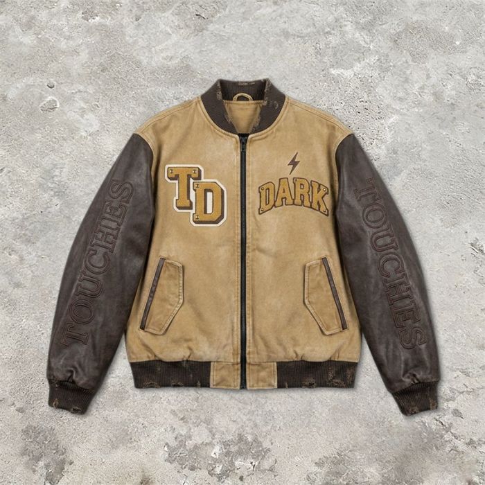 Custom Baseball Jacket 64C 21P 14PU 1SP