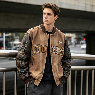 Custom Baseball Jacket 64C 21P 14PU 1SP