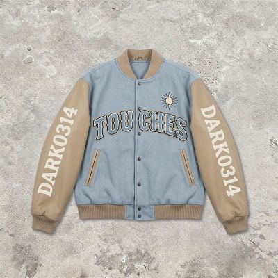 Custom Baseball Jacket 64C 21P 14PU 1SP