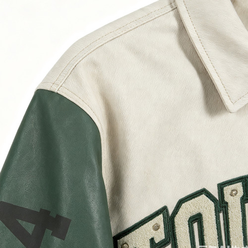 Custom Baseball Jacket 64C 21P 14PU 1SP