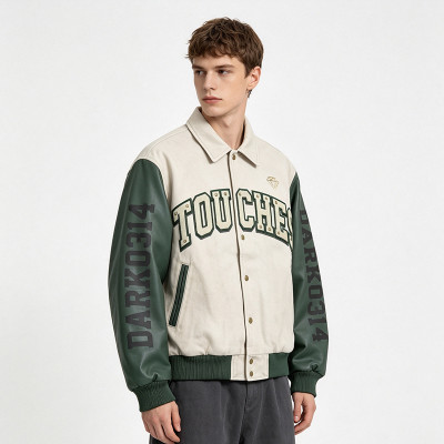 Custom Baseball Jacket 64C 21P 14PU 1SP