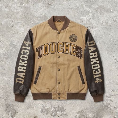 Custom Baseball Jacket 64C 21P 14PU 1SP
