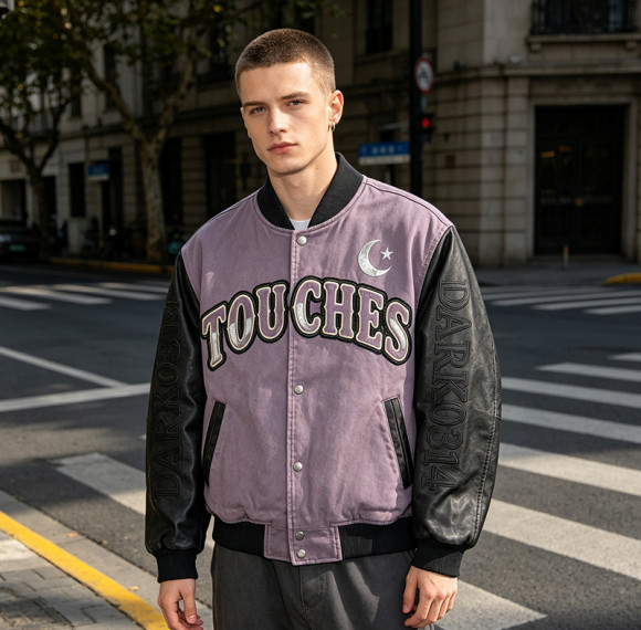 Custom Baseball Jacket 64C 21P 14PU 1SP