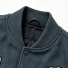 Custom Baseball Jacket 70P 30PU Patch Spliced