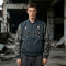 Custom Baseball Jacket 70P 30PU Patch Spliced
