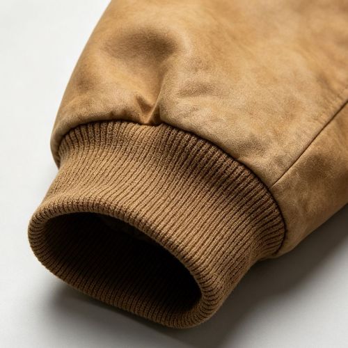 Custom Baseball Jacket 100% PU Leather Patch