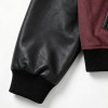 Custom Baseball Jacket 70P 30PU Wash Patch Spliced