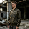 Custom Baseball Jacket 100% PU Leather Patch