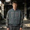 Custom Baseball Jacket 70P 30PU Patch Spliced