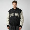 Custom Baseball Jacket 64C 22P 14PU Rivet Spliced