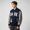 Custom Baseball Jacket 70P 30PU Patch Spliced