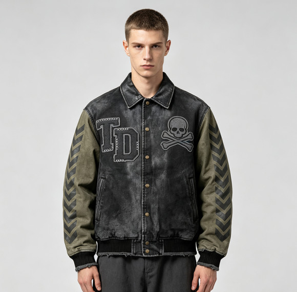 Custom Baseball Jacket 704-02