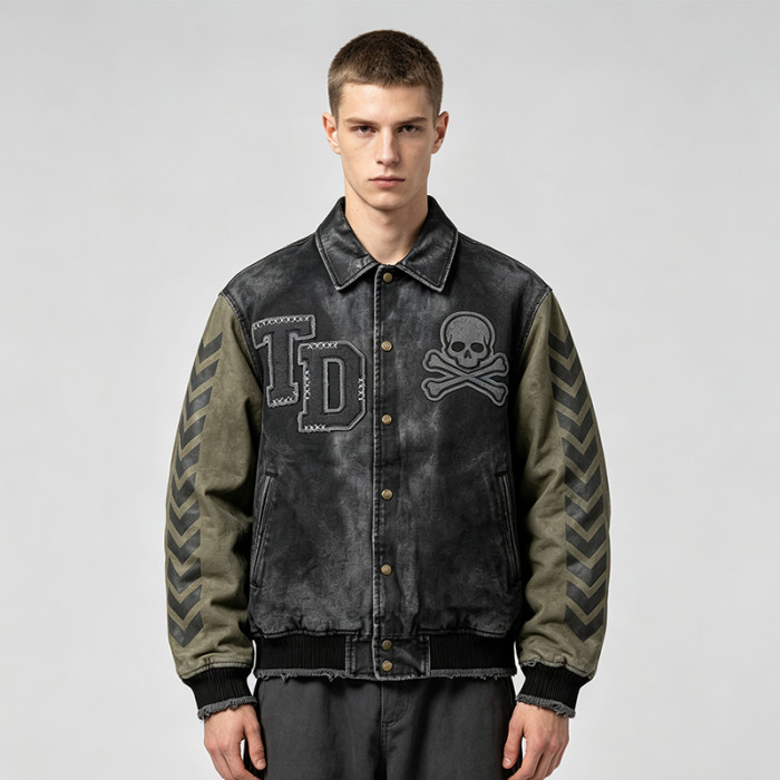 Custom Baseball Jacket 704-02