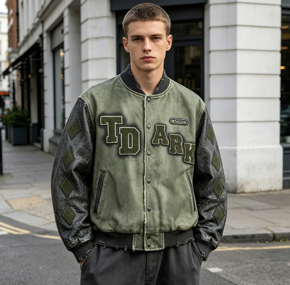 Custom Baseball Jacket 704-15