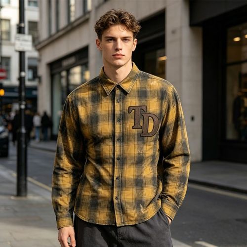 Custom Vintage Plaid Shirt 04