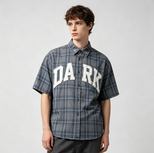 Custom Vintage Plaid Shirt 06