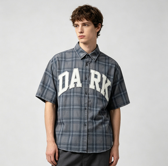 Custom Vintage Plaid Shirt 06