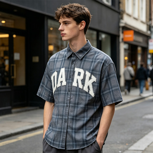 Custom Vintage Plaid Shirt 06