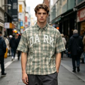 Custom Vintage Plaid Shirt 08