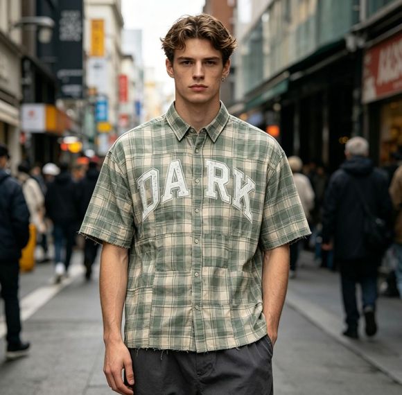 Custom Vintage Plaid Shirt 08