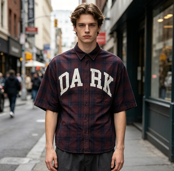 Custom Vintage Plaid Shirt 09
