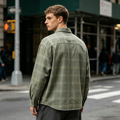 Custom Vintage Plaid Shirt 11