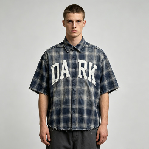 Custom Vintage Plaid Shirt 14